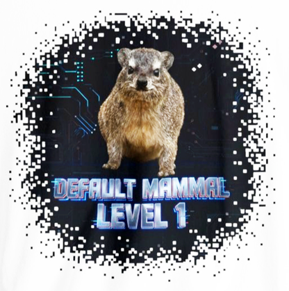 Default Mammal T-Shirt —  Level 1