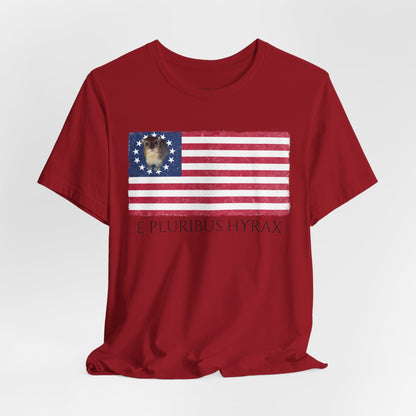 E Pluribus Hyrax Flag T-Shirt