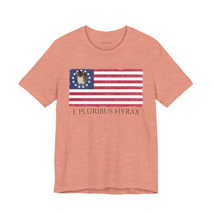 E Pluribus Hyrax Flag T-Shirt