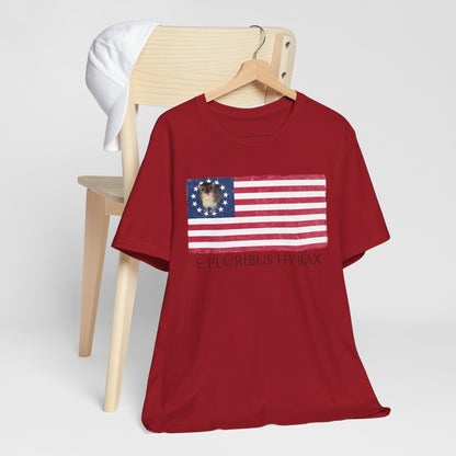 E Pluribus Hyrax Flag T-Shirt