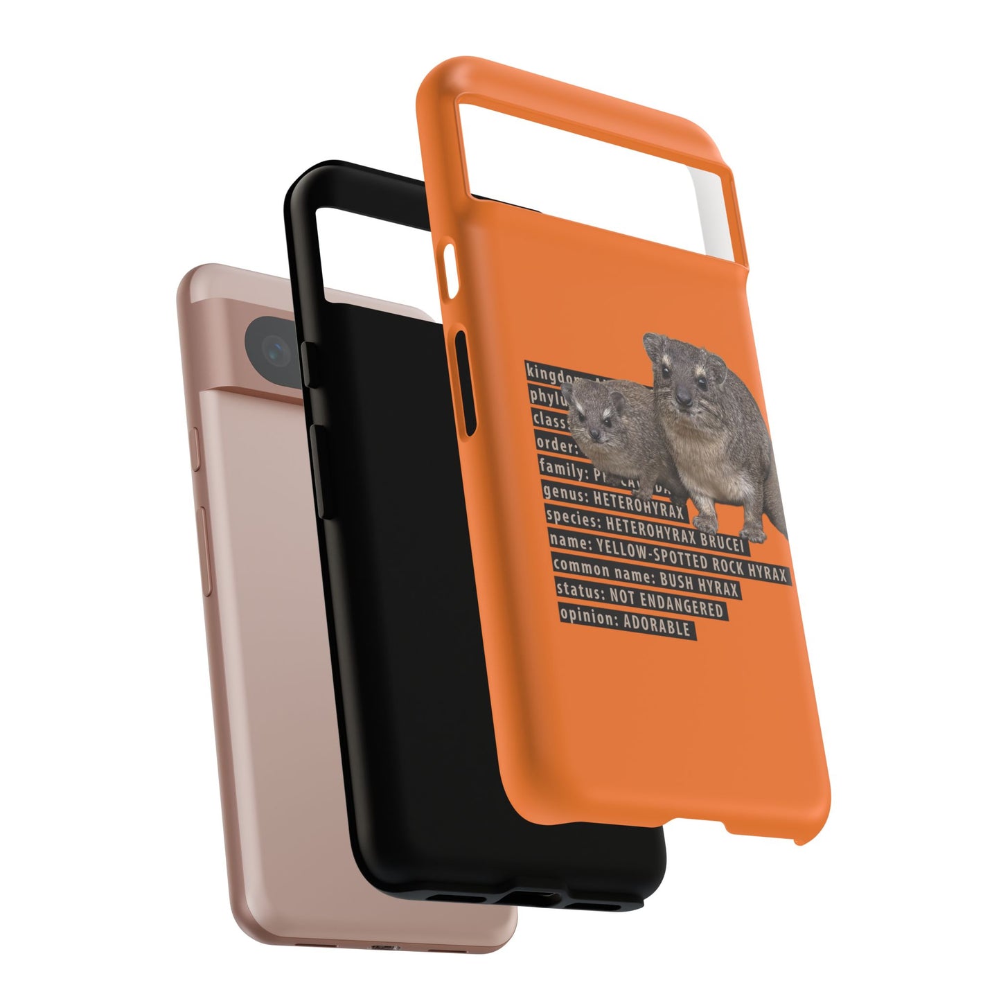 Hyrax Taxonomic Hierarchy Phone Case
