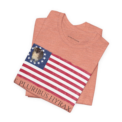 E Pluribus Hyrax Flag T-Shirt