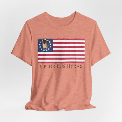 E Pluribus Hyrax Flag T-Shirt
