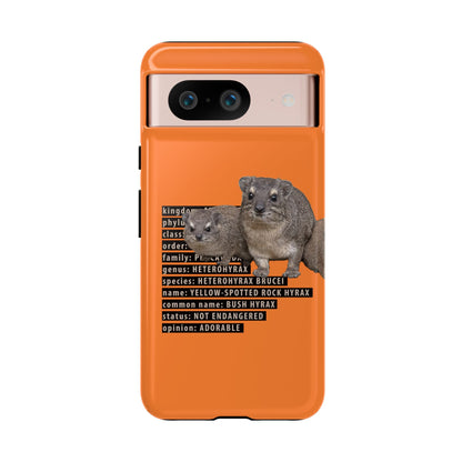 Hyrax Taxonomic Hierarchy Phone Case