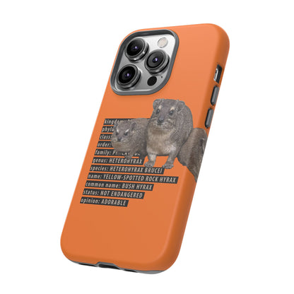 Hyrax Taxonomic Hierarchy Phone Case