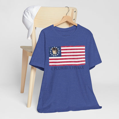 E Pluribus Hyrax Flag T-Shirt