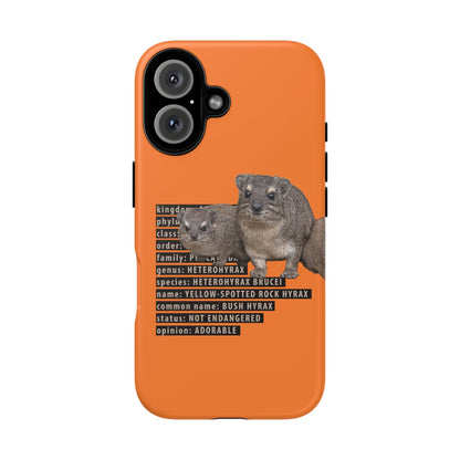 Hyrax Taxonomic Hierarchy Phone Case