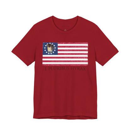 E Pluribus Hyrax Flag T-Shirt