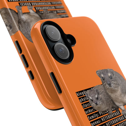 Hyrax Taxonomic Hierarchy Phone Case