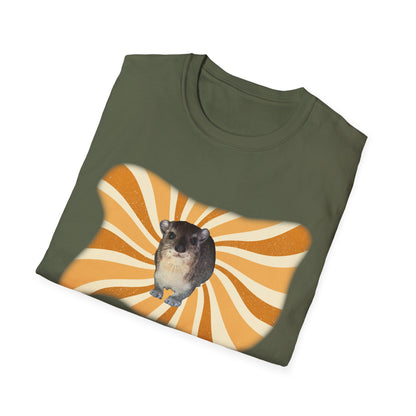 Cute Hyrax Graphic Unisex T-Shirt, Softstyle Tee for Awawa Lovers, Fun Casual Wear, Gift for Birthdays, Cute Animal Vibe
