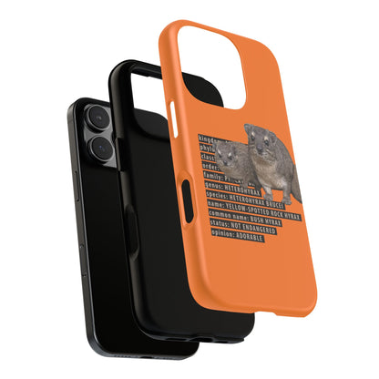 Hyrax Taxonomic Hierarchy Phone Case