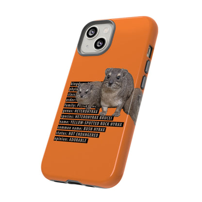 Hyrax Taxonomic Hierarchy Phone Case