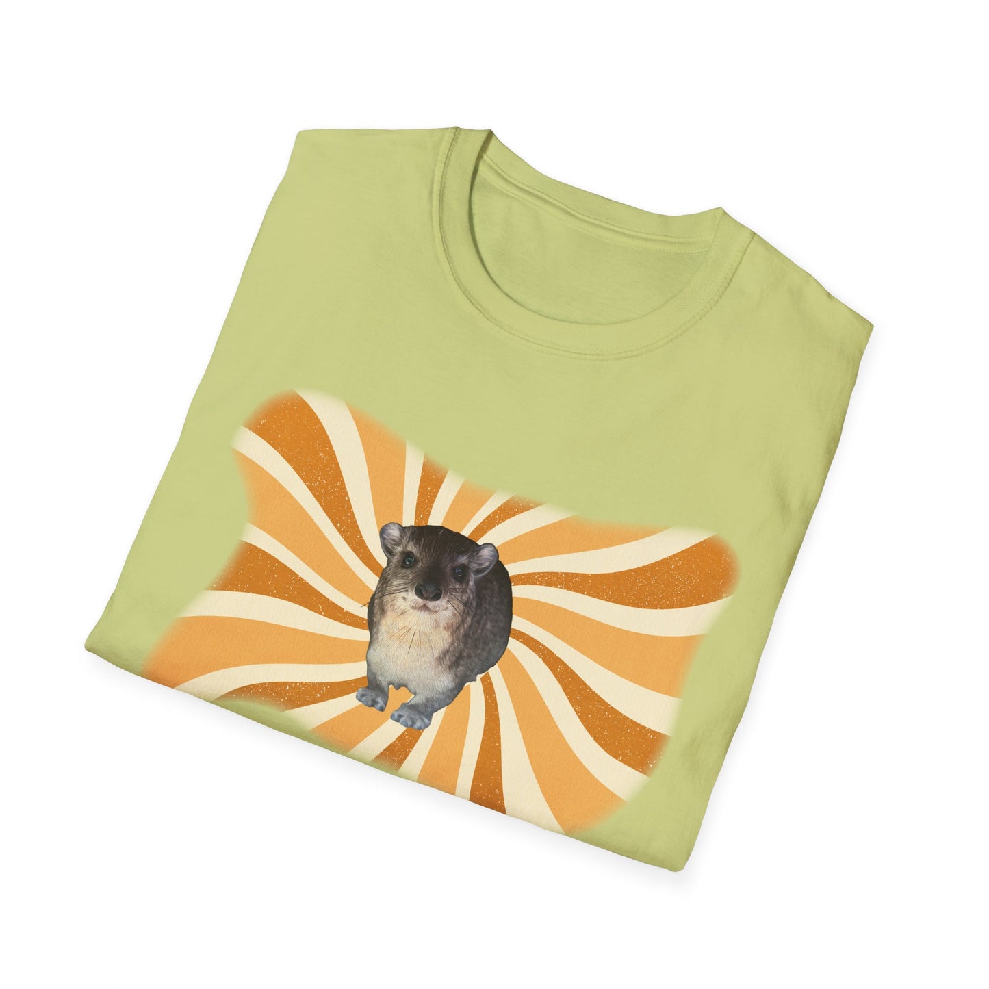 Cute Hyrax Graphic Unisex T-Shirt, Softstyle Tee for Awawa Lovers, Fun Casual Wear, Gift for Birthdays, Cute Animal Vibe