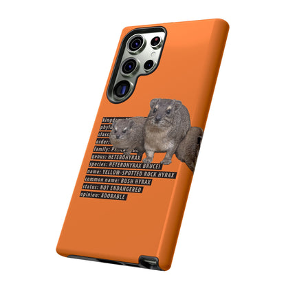 Hyrax Taxonomic Hierarchy Phone Case