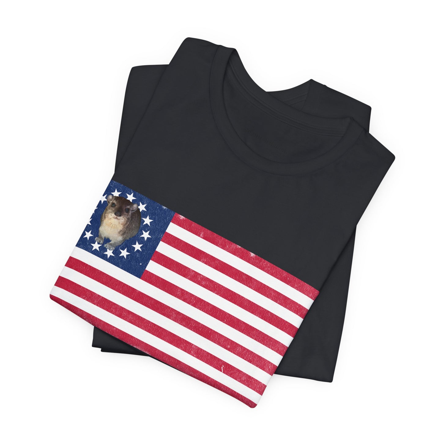 E Pluribus Hyrax Flag T-Shirt