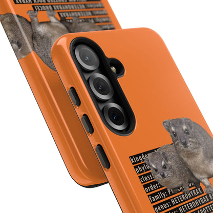 Hyrax Taxonomic Hierarchy Phone Case