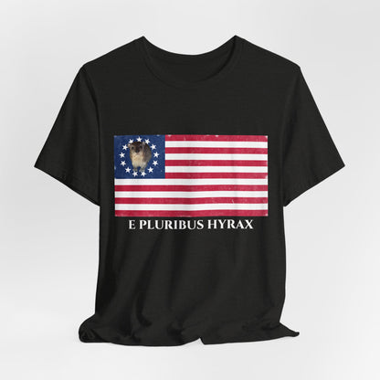 E Pluribus Hyrax Flag T-Shirt