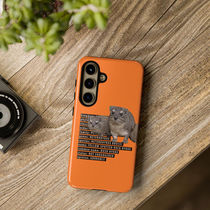 Hyrax Taxonomic Hierarchy Phone Case