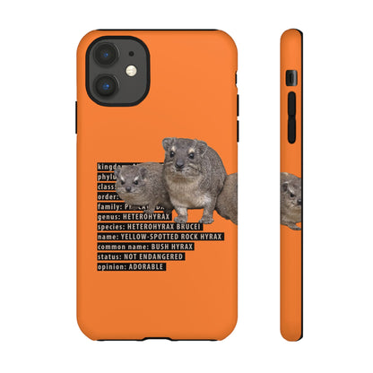Hyrax Taxonomic Hierarchy Phone Case