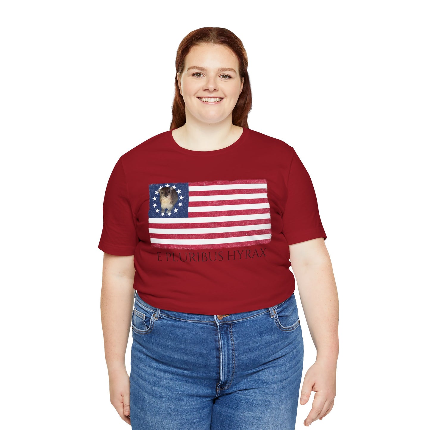 E Pluribus Hyrax Flag T-Shirt