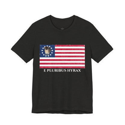 E Pluribus Hyrax Flag T-Shirt