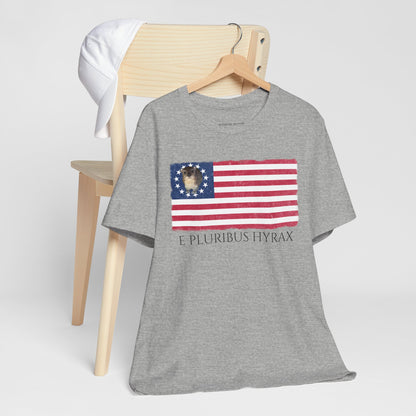 E Pluribus Hyrax Flag T-Shirt