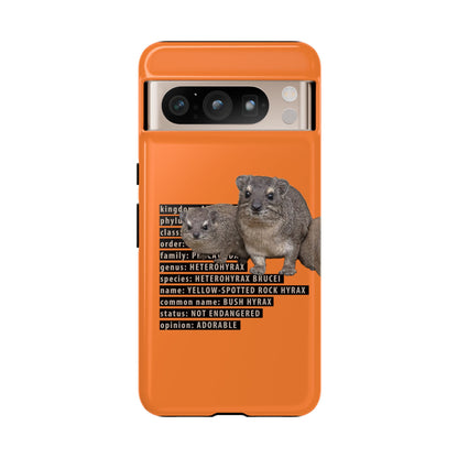 Hyrax Taxonomic Hierarchy Phone Case