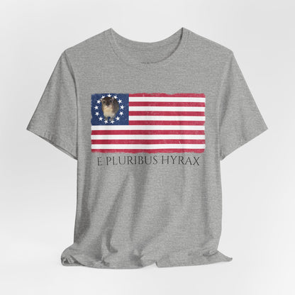 E Pluribus Hyrax Flag T-Shirt
