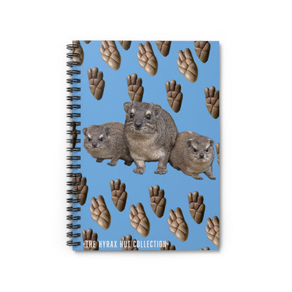 Hyrax Spiral Notebook - Cute Awawa Lover Gift, Journal, Back to School Supplies, Stationery, Creative Writing