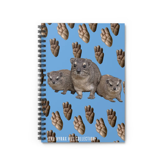 Hyrax Spiral Notebook - Cute Awawa Lover Gift, Journal, Back to School Supplies, Stationery, Creative Writing