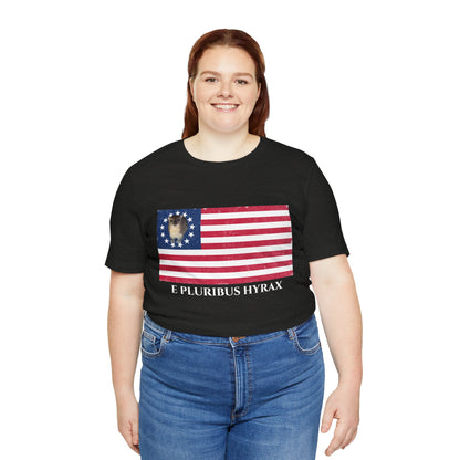 E Pluribus Hyrax Flag T-Shirt