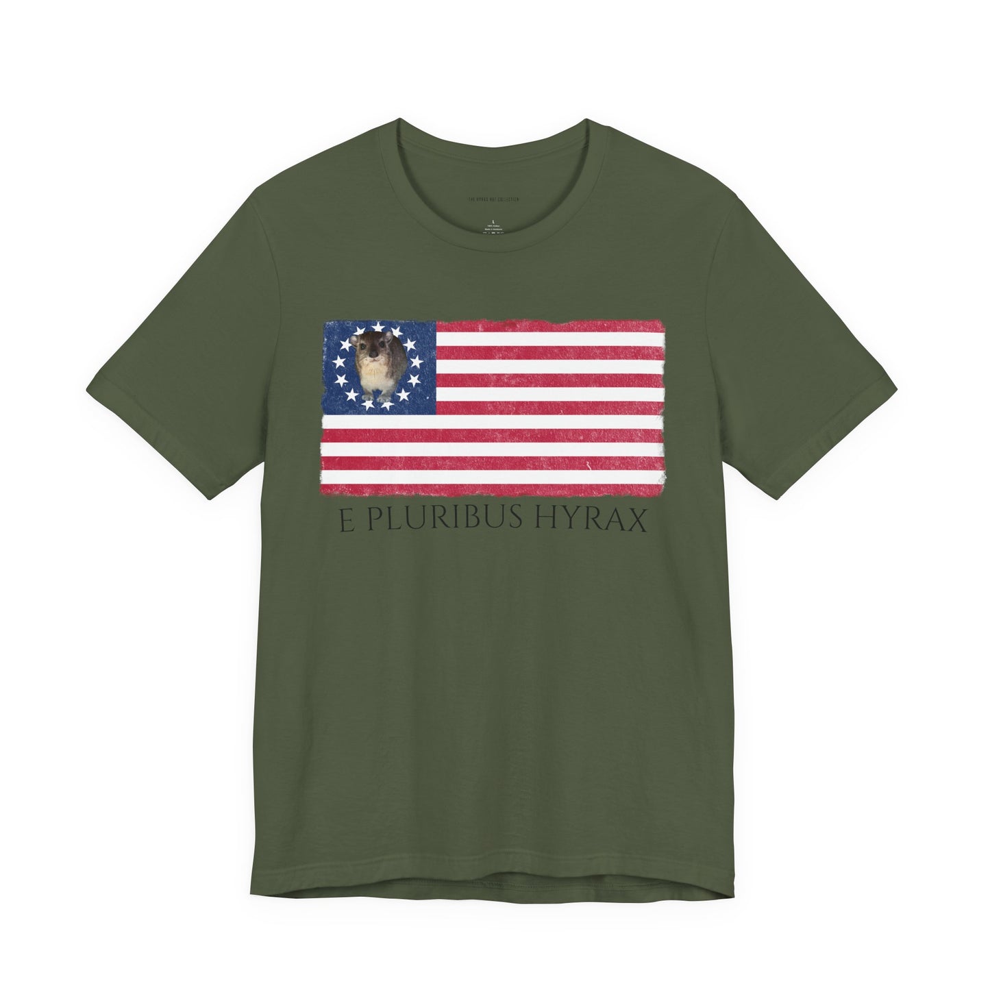 E Pluribus Hyrax Flag T-Shirt