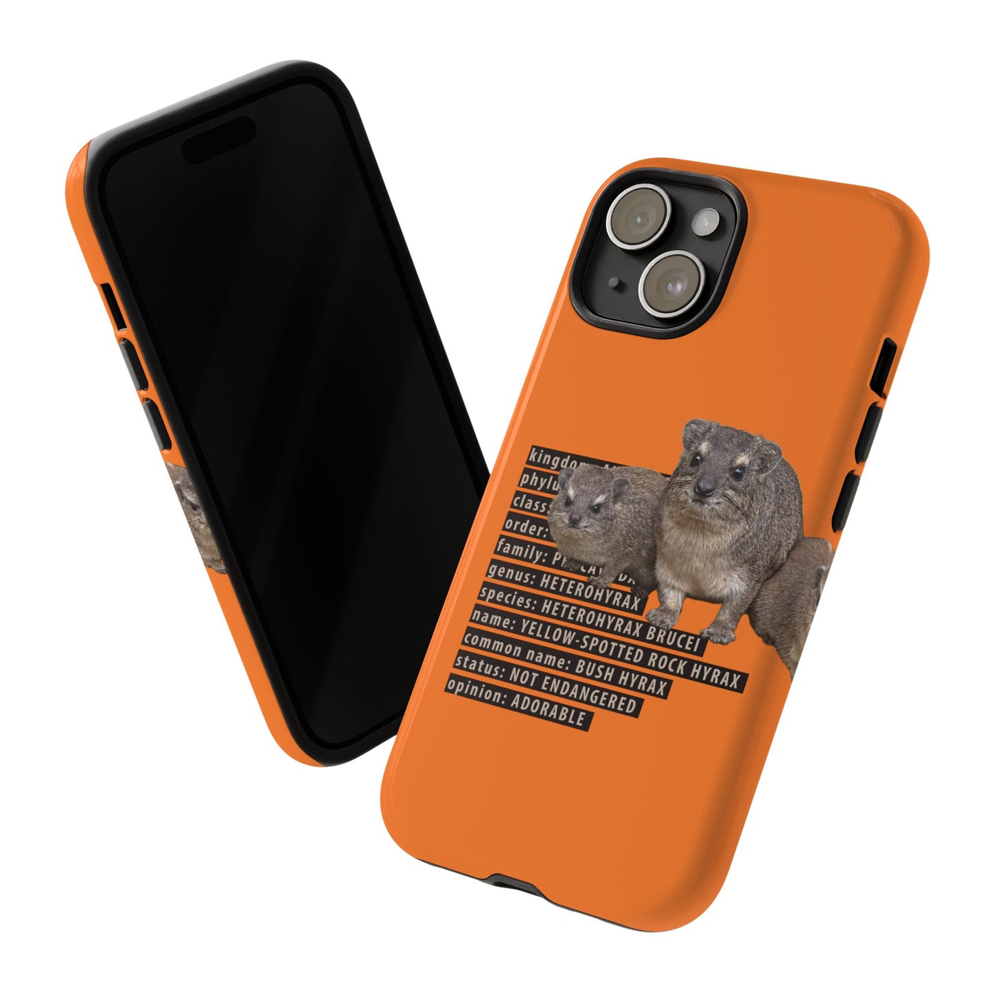 Hyrax Taxonomic Hierarchy Phone Case