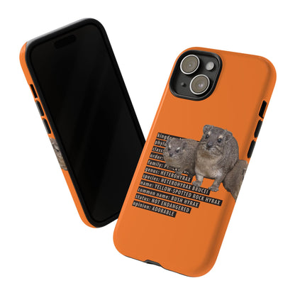 Hyrax Taxonomic Hierarchy Phone Case
