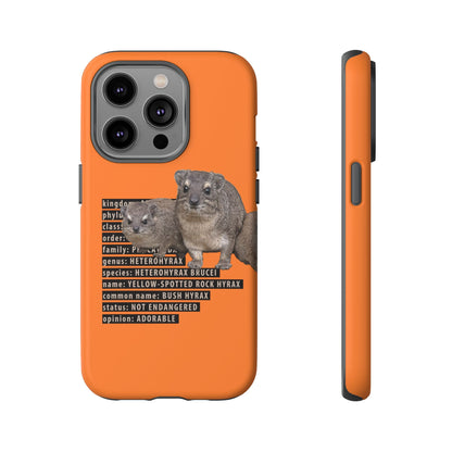 Hyrax Taxonomic Hierarchy Phone Case